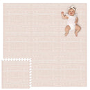 Lillefolk Baby Play Mat for Floor – 6x6ft Dusk | Soft Non Toxic Premium EVA Foam Tiles for Tummy Time, Crawling & Playroom – Waterproof Interlocking Floor Mat for Babies & Toddlers (9 Tiles) by TinyTreasures Baby Boutique