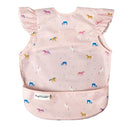 Tiny Twinkle Mess Proof Baby Bib - Waterproof & Lightweight Baby-Led Weaning Apron | 100% Recycled Polyester, Easy Clean & Machine Washable (Unicorn Confetti, Small 6-24 Months) by TinyTreasures Baby Boutique