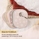 WSICSE Baby Closet Divider, Double-Sided Baby Clothes Organizer Nursery Decor Closet Dividers for baby Clothes 8 Designs from Newborn to 24 Month by TinyTreasures Baby Boutique