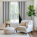 ChrisDowa Custom 100% Blackout Curtains for Bedroom with Black Liner, Double Layers Total Blackout Thermal Insulated Grommet Window Curtains 1 Panel (Custom Size and Color) by TinyTreasures Baby Boutique