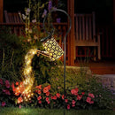 Solar Watering Can Lights Outdoor Waterproof, Retro Metal Hanging Lantern With String Lights, Garden Decor for Patio Porch Lawn Driveway Yards Backyard Pathway by GreenHaven Gardens
