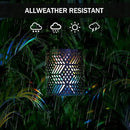 RGB Solar Lanterns Outdoor Waterproof Hanging Solar Lights Gifts for Men Women Metal Decorative LED Lanterns for Yard, Patio, Lawn, Tabletop, Pathway, Landscape, Garden Decor Diamond Pattern (1 Pack) by GreenHaven Gardens