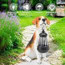 Solar Dog Statue Outdoor Decor - Beagle Dog Statue With Solar Lights for Patio, Lawn & Garden, Housewarming Gift by CozyNest Decor