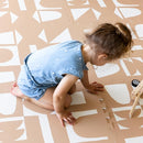 Lillefolk Baby Play Mat for Floor – 6x6ft Terracotta | Soft Non Toxic Premium EVA Foam Tiles for Tummy Time, Crawling & Playroom – Waterproof Interlocking Floor Mat for Babies & Toddlers (9 Tiles) by TinyTreasures Baby Boutique