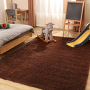 Area Rugs 8x10, Fluffy Rugs for Living Room, Ultra Soft Rugs for Bedroom, Non-Slip Indoor Carpet for Nursery, Kids Room, Playroom, Home Decor, Brown by TinyTreasures Baby Boutique