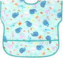 Bumkins Bibs - Toddler Bibs, Waterproof, Large for 1-3 Years, Short Sleeve by TinyTreasures Baby Boutique