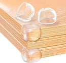 Elite, Clear Corner Protectors for Baby – Transparent Silicone Edge Guards – Soft & Flexible Bumpers for Table, Desk, Cabinet – Reusable & Easy to Apply – 12 Pack by TinyTreasures Baby Boutique