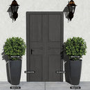 QCQHDU 21 inch Tall Planters for Indoor & Outdoor Plants, 2 Pack Sturdy Plant-Flower-Tree Pots for Front Porch Patio Deck Living Room Decor by GreenHaven Gardens