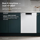 Kenmore 24" Built-in Stainless Steel Tub Dishwasher EasyFlex 3rd, SmartWash, UltraWash Plus, TurboDry, and MoreSpace Adjustable Rack, Energy Star Certified, White by TinyTreasures Baby Boutique