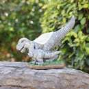 Garden Statue Dinosaur,Solar Dinosaur Decor for Outdoor,Resin Dinosaurs Figurine with Solar Light for Patio,Balcony,Yard,Lawn Ornament,Perfect Garden Gift by GreenHaven Gardens