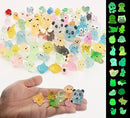 75 Pcs Luminous Mini Resin Animals Mini Animal Figurines Glow in The Dark Perfect for Garden Miniatures Garden Micro Landscape Aquarium Potted Decoration Décor by GreenHaven Gardens