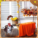 Cowboy Goose Outfits for 23'' High Cement or Plastic Porch Lawn Goose Clothes for Yard(Brown Cowboy) by GreenHaven Gardens