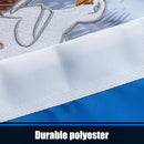 TOPFLAGS Louisiana Flag 3x5 Outdoor LA State Flags Double Sided Embroidered Longest Lasting Heavy Duty Polyester Stronger Brass Grommets 4 Stitched Hemming Perfect for Outside by GreenHaven Gardens