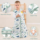 Yoofoss Baby Sleep Sack 6-12 Months, 1.5 Tog Baby Wearable Blanket with 2-Way Zipper, 100% Cotton Organic Fabric Winter Infant Sleeping Sack, Warm Soft Comfy by TinyTreasures Baby Boutique