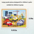 Puzzles for Kids Ages 4-6, Set of 4 Packs with 24-Piece,Preschool Educational Brain Teaser Toys for Boys and Girls 3-8 Years Old by TinyTreasures Baby Boutique