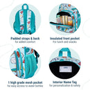 Wildkin 12-inch Kids Backpack – Padded, Adjustable, Ideal for Daycare & Travel - Team Spirit by TinyTreasures Baby Boutique