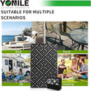 Outdoor Rug 6x9 ft Waterproof, Reversible Outdoor Plastic Straw Rug for Patios Clearance, Outdoor Area Rug Carpet RV Mat for Camping Backyard Deck Porch by GreenHaven Gardens