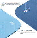UMINEUX Yoga Mat Extra Thick 1/3'' & 2/5" Non Slip Yoga Mats for Women Eco Friendly TPE Fitness Exercise Mat with Carrying Sling & Storage Bag by TinyTreasures Baby Boutique