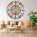 The Gears Clock Wall Clock Italy Collection with Moving Gears (Furore, 36 inch Round) by CozyNest Decor