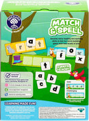 ORCHARD TOYS Match & Spell Game - New Art, Develop Your Children's Early Reading and Spelling Skills in This Updated, Fun Word-Building, 2 Ways to Play, for Ages 4+, Single or Multiplayer by TinyTreasures Baby Boutique