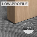 LEKEEPGO Door Mat 36"x59", Non Slip Door Mat Indoor Entrance, Rubber Backing Front Indoor Door mat Washable Absorbent Low-Profile Entryway Entry Resist Dirt Inside Door Mats, Light Grey by CozyNest Decor
