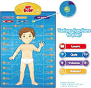 BEST LEARNING i-Poster My Body - Interactive Educational Human Anatomy Talking Game Toy | Learn Body Parts, Organs, Muscles and Bones for Kids Aged 5 to 12 Years Old by TinyTreasures Baby Boutique