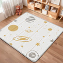 Foldable Baby Play Mat, PIGLOG Waterproof Playmats for Babies and Toddlers Kids, Safe Foam Playmat for Tummy Time, 50x50 Playpen Mat, Reversible Baby Floor Mat for Infant, Toddler, Vast Planet by TinyTreasures Baby Boutique