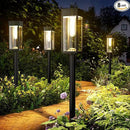 Solar Pathway Lights Outdoor,8 Pack Bright Solar Lights Outdoor,IP65 Waterproof Solar Garden Lights Solar Powered Landscape Lighting for Yard Patio Walkway Driveway Pathway (Warm White) by GreenHaven Gardens