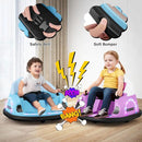 GLACER 12V Bumper Car, Electric Kids Bumper Car w/Parental Remote, 3-Speed, 360°Spin, Music, LED Light, Battery Ride on Bumper Car w/Dual Joysticks, Baby Bumper Car for Toddlers 18 Months+ (Blue) by TinyTreasures Baby Boutique