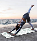 Non Slip Yoga Mat TPE Workout Mat for Men Women, Thick Workout Mat with Carrying Strap, Fitness Mats for Exercise, Yoga, Fitness, Pilates, Floor Workouts (72" x 24" x 6mm) by TinyTreasures Baby Boutique