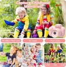 Temodu Kids Camera, Best Birthday Festival Toys Gifts for Girls Boys Age 3 4 5 6 7 8 9 10 11 12 Year Old, Digital Camera for Kids with Video, Toy Camera Toddler Camera for Girls with 32GB Card - Pink by TinyTreasures Baby Boutique