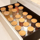 Glass Jars with Bamboo Lids (16oz in 9 Pack), Food Jars and Canisters Sets with lids, Food Storage Jars with Airtight Lids, Glass Pantry Jars by CozyNest Decor