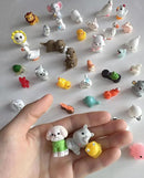 Mini Resin Animals Variety Pack to Hide for Prank Tiny Resin Animals Bulk 100 PCS Figurines for Miniature Fairy Garden Accessories, Cake Topper Decor, Birthday Gift, Party Favors by GreenHaven Gardens