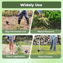 Weed Puller Tool with Long Handle - 60" Manual Weeder Remover Tool, 2 in 1 Hand Weed Rake and Garden Hoe for Gardening, Heavy Duty Uprooting Weeding Pull for Yard, Lawn, Patio and Garden by GreenHaven Gardens
