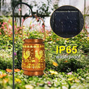 Solar Lanterns Outdoor Garden Decor,Chicken Gifts for Women, Mom, Grandma, Birthday, Thanksgiving, Decorative Waterproof Hanging Metal LED Light for Yard, Patio, Lawn, Landscape, Backyard (Rooster) by GreenHaven Gardens