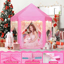 Monobeach Princess Castle Play Tent for Girls - Large 55'' x 53'' Playhouse with Star Lights for Indoor and Outdoor Play by TinyTreasures Baby Boutique