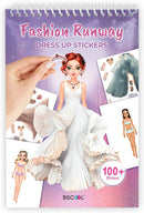 Sticker Dress Up Fashion Runway - Sticker Activity Book for Kids. Learn Girls Fashion Design with Stickers and Guides for Kids 5 and up. Little Designer Creativity Book by TinyTreasures Baby Boutique