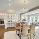 Modern Crystal Chandelier, 30" Chandeliers for Dining Room,Gold K9 Crystal Tree Branches Crystal Chandelier,10-Light Living Room Chandeliers, Fo Entryway,Foyer,Bedrooms by CozyNest Decor