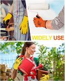 Nuogo 48 Pairs Gardening Gloves for Men Women Rubber Coated Safety Work Gloves Bulk for Gardening Construction Work by GreenHaven Gardens