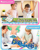 Reusable Sticker Book for Toddlers 2-4 Years, Stickers for Kids, Toddler Sticker Book Ages 1-3, Toddler Craft Activities, Toddlers Travel Toys Ages 2+ Boy Girl Birthday Gifts by TinyTreasures Baby Boutique