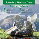 Chemical-Free Shoe Deodorizer for Sneaker, Boot, All Footwear, Rechargeable & Long-Lasting Shoe Freshener 2-Pack, Ozone Technology Shoe Odor Elimination, Durable Shoe Smell Remover by CozyNest Decor