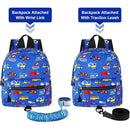 Accmor Toddler Backpack Harness Leash, Mini Baby Walking Backpacks with Anti Lost Wrist Link, Cute Truck Kids Back Pack Harnesses Leashes Tether for 1-3 Yeas Boys Outdoor Travel by TinyTreasures Baby Boutique