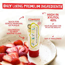 Jack N' Jill Natural Toothpaste for Baby and Infants - Fluoride Free Training Toothpaste, 40% Xylitol, BPA Free - Strawberry & Blueberry, 1.76 oz (Pack of 4) by CozyNest Decor