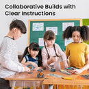 AOHU Solar Robot Building Kit STEM Gift for Boys Aged 8-13, DIY 15-in-1 Educational Science Building Toy, Solar or Battery Powered Robotic Set for Children Birthday with 212 Pieces by TinyTreasures Baby Boutique