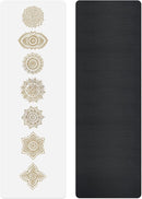 Non Slip Yoga Mat TPE Workout Mat for Men Women, Thick Workout Mat with Carrying Strap, Fitness Mats for Exercise, Yoga, Fitness, Pilates, Floor Workouts (72" x 24" x 6mm) by TinyTreasures Baby Boutique
