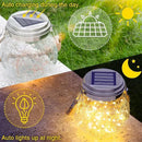 ROSHWEY 4 Pack Solar Lanterns Outdoor, 30 LED Waterproof Garden Decor Hanging Lights Decorative Backyard Decorative Lighting for Patio Pathway by GreenHaven Gardens