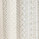 Sutuo Home Boho Sheer Curtain 108 Inches Long, Crochet Lace with Bohemian Hollow Knitted Handmade Tassels,Vintage Farmhouse Window Treatment for Bedroom, Rod Pocket, 1 Panel 59" W x 108" L, Beige by CozyNest Decor