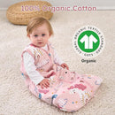 Yoofoss Baby Sleep Sack 12-18 Months, 1.5 Tog Baby Wearable Blanket with 2-Way Zipper, 100% Cotton Organic Fabric Winter Infant Sleeping Sack, Warm Soft Comfy by TinyTreasures Baby Boutique