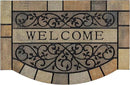 CHICHIC Door Mat Welcome Mat 17x 29 Inch Front Door Mat Outdoors for Home Entrance Outdoors Mat for Outside Entry Way Doormat Entry Rugs, Heavy Duty Non Slip Rubber Back Low Profile,Vine by CozyNest Decor