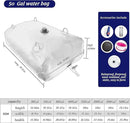 50Gal Portable Water Storage Bladder, Foldable Large Capacity Container Water Tank, Agricultural Irrigation, Camping, Firefighting, Outdoor Household Water by GreenHaven Gardens
